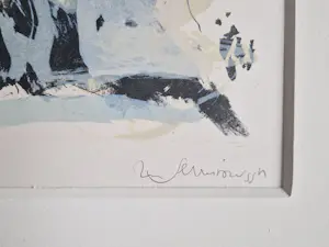 Ron Gennisse - Grote abstract-expressionistische Litho "het door-breken" - zeer kleine oplage kopen? Bied vanaf 46!