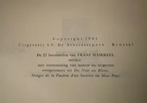 Frans Masereel - 150 jaar Katholieke Arbeidersbeweging in West-Europa (1789-1939) kopen? Bied vanaf 65!