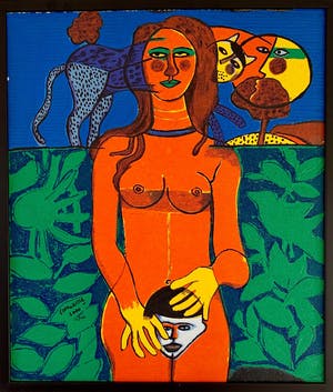 Corneille - TERRAGRAVURE - La Femme de la Bible - gesigneerd kopen? Bied vanaf 790!