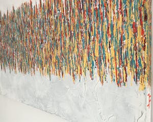 John Foppen - Rapsody In - TQ - Red - Gold ........ # K03 . XL. GROOT. kopen? Bied vanaf 179!