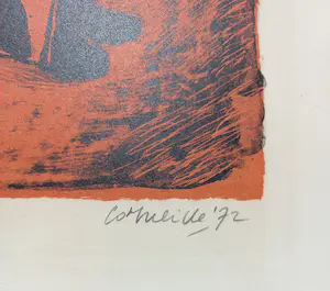 Corneille - Rose tropique, litho kopen? Bied vanaf 250!