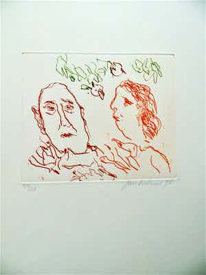 Jan Sierhuis - het zilveren bruidspaar verkocht voor € 53!