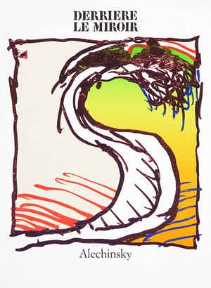 Pierre Alechinsky - Uitgave Derrière le miroir met originele litho's, no. 247 (1981) verkocht voor € 50!