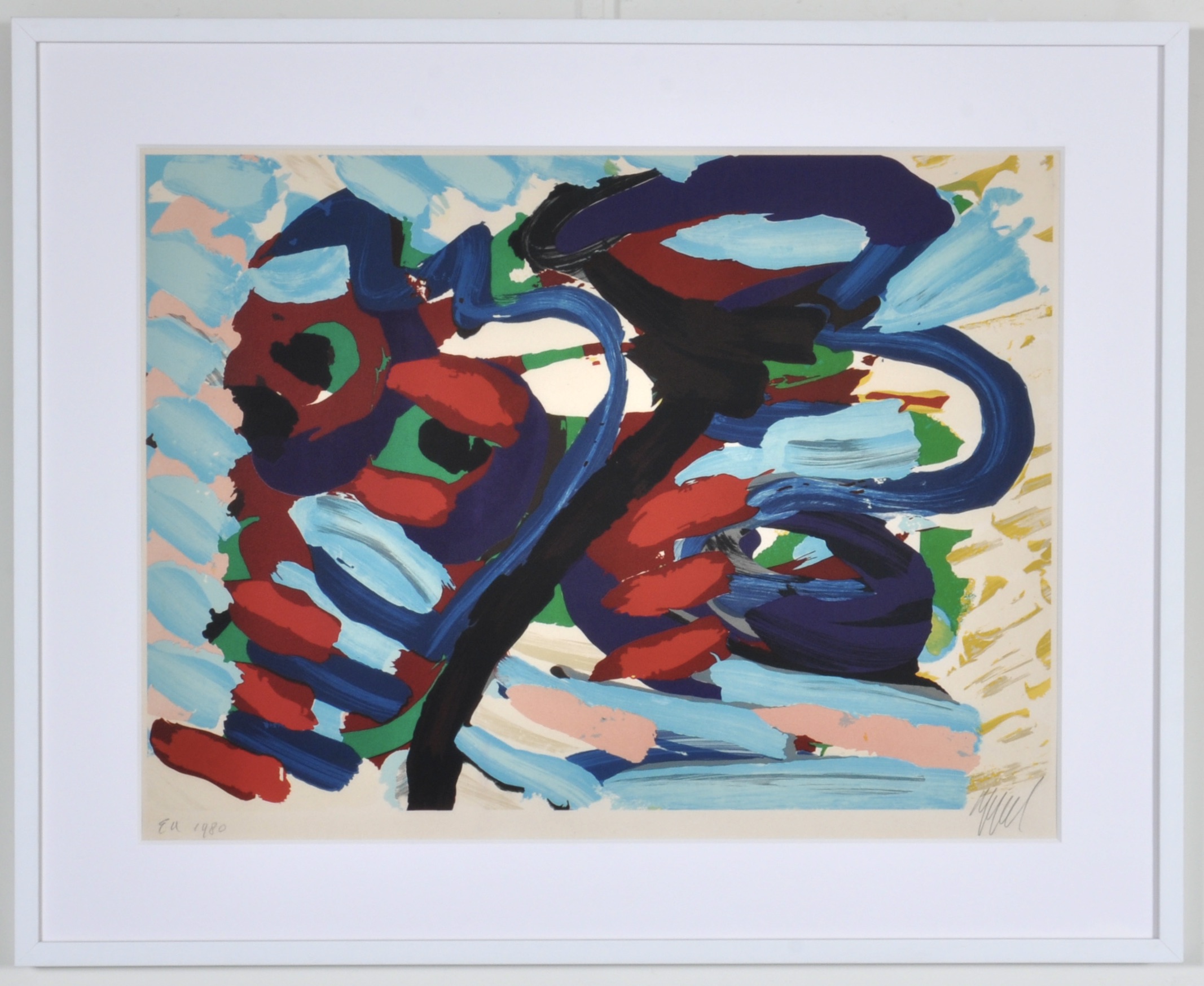 Buy Karel Appel - Loving Heads - litho - Gesigneerd - 1980? Bid from 635!