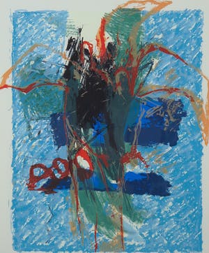 Robbert Fortgens - Litho, Verzoek aan de engelen - Ingelijst kopen? Bied vanaf 1!