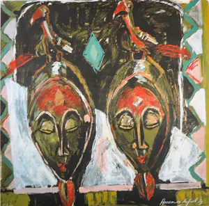 Annemarie de Groot - Litho op papier, Zonder titel - Ingelijst kaufen? Bieten Sie von 40!