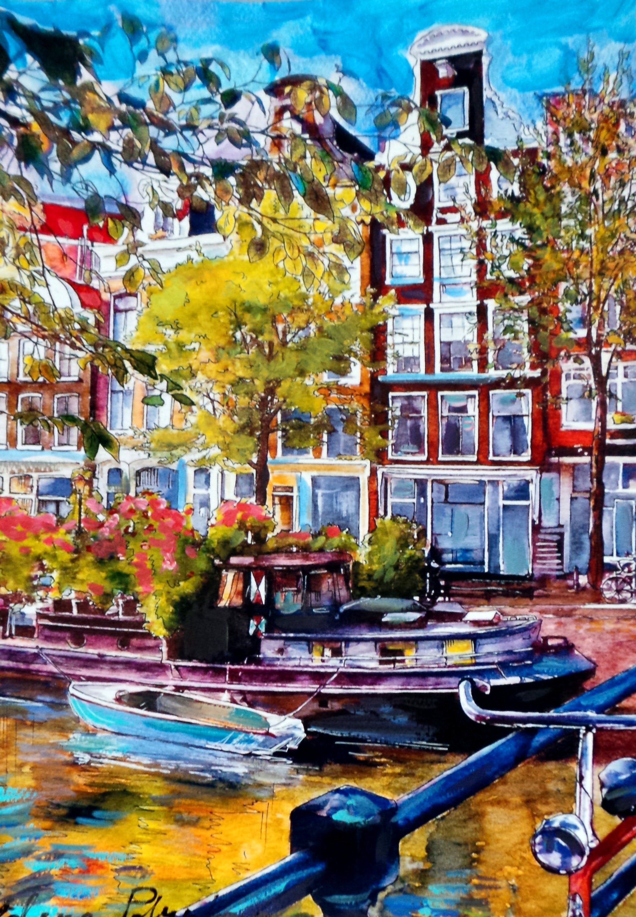 Elena Polyakova - Prinsen gracht in Amsterdam verkocht voor € 50!