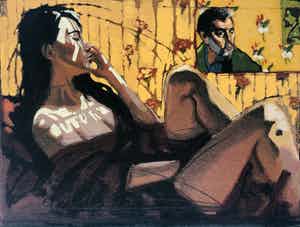 Nico Vrielink - In confrontatie met GAUGUIN III verkocht voor € 120!