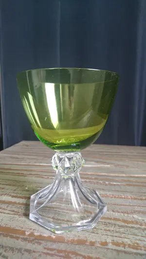 Val-Saint-Lambert - kristallen wijn/water glazen model ¨Yale¨ kopen? Bied vanaf 1!