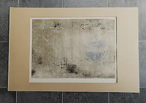 Jan Montyn - een grote Ets/aquatint "Meditation garden" - 1980 - bep. oplage - gesigneerd kopen? Bied vanaf 54!