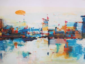 Nicole Schaap - coucher du soleil kopen? Bied vanaf 45!