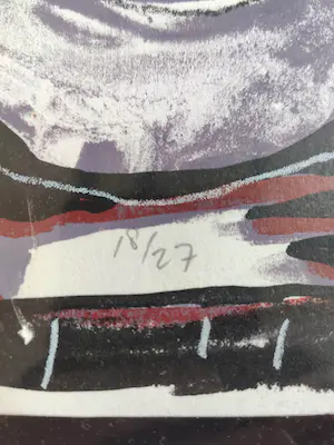 Dodog Soeseno - Kleurenzeefdruk | 'Under the good signs' kopen? Bied vanaf 60!