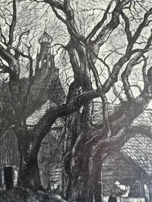 Johannes Graadt van Roggen - Achter de Ruïnekerk in Bergen kopen? Bied vanaf 45!