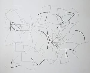 Gottfried Honegger - Geometrisch abstracte compositie, zeefdruk kopen? Bied vanaf 30!