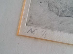 Aad de Haas - Man met koffer. No 1 van 3!!! kopen? Bied vanaf 150!