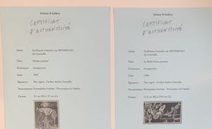 Corneille - Zeldzaam - Twee linoleumsneden uit 1949 Déesse Poisson + La Belle d'une journée kopen? Bied vanaf 700!