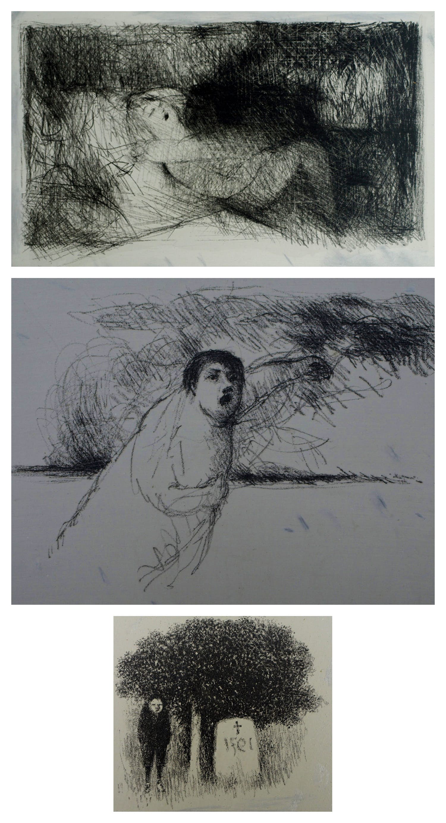 Metten Koornstra - 3 Originele drukplaten voor de litho-drukpers – 1966 - ca. 1970 verkocht voor € 50!