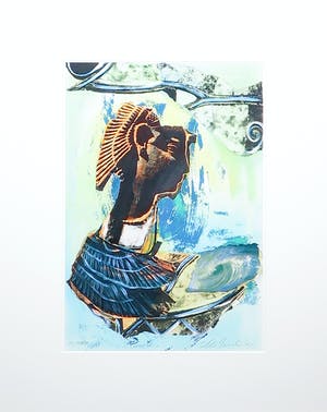 Ella Joosten - Zeefdruk, Cleopatra - Ingelijst kopen? Bied vanaf 1!