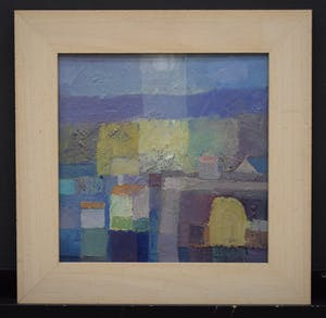 Niet of onleesbaar gesigneerd - Abstracte figuren, pendant kopen? Bied vanaf 10!