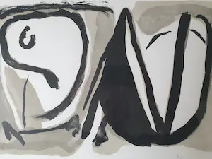 Bram van Velde - Zonder Titel kopen? Bied vanaf 260!