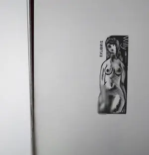 Jan Battermann - 14 in Hout en Lino gegraveerde Exlibris van de blokken gedrukt kopen? Bied vanaf 50!