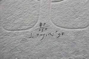 Shinkichi Tajiri - gesigneerde houtdruk + boek: Stille dynamiek en eenheid in pluriformiteit kopen? Bied vanaf 150!