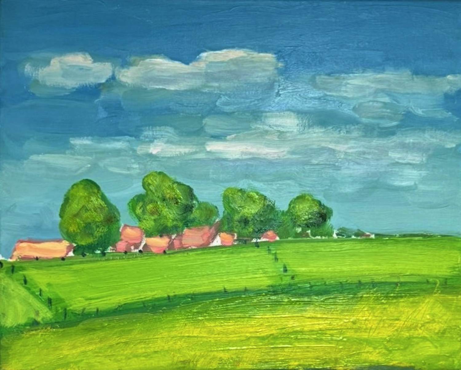 Wim van der Veer - Dorpsgezicht verkocht voor € 200!