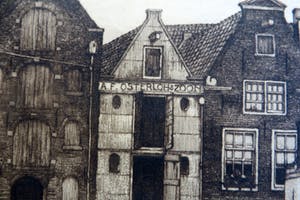 Petrus Johannes Teunissen - Amsterdam.Gezicht op Bickerseiland. kopen? Bied vanaf 40!