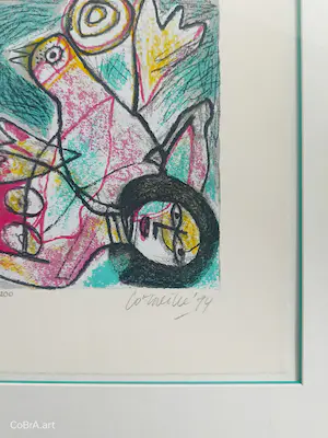 Corneille - Vrouw met vogel kopen? Bied vanaf 195!