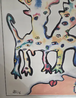 Ad Arma - De Droom. Groot werk op geschept papier. kopen? Bied vanaf 20!