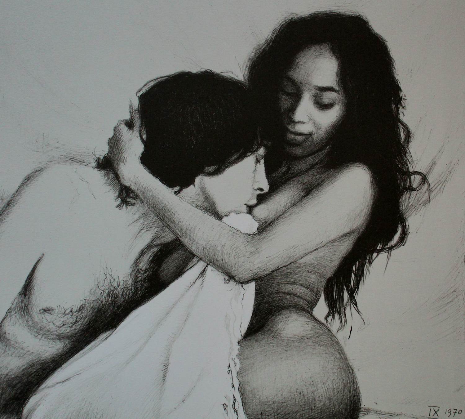 Aat Veldhoen - Litho - 1970 verkocht voor € 80!