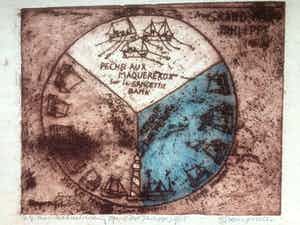 Frans Verpoorten - Kleurenets: "24 uur makreelvisserij Grand Fort Philippe" 7/12 verkocht voor € 50!