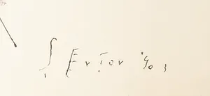 Anton Constantin Sevtov - Gemengde techniek op papier, Zonder titel - Ingelijst kopen? Bied vanaf 1!
