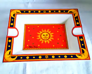 Paloma Picasso - 2 Aschenbecher Porzellan Sun Moon and Stars für Villeroy & Boch kopen? Bied vanaf 100!