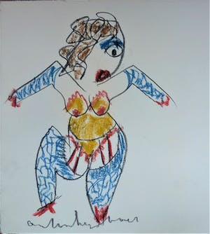 Anton Heyboer - Danseres . kopen? Bied vanaf 275!