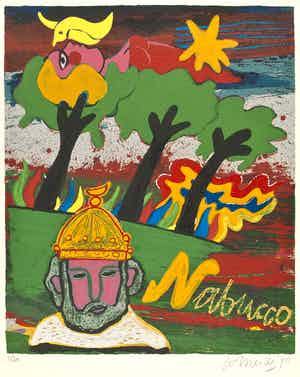 Corneille - 'Nabucco' uit de exclusieve serie 'Ommagio a Guiseppe Verdi' (Ode aan Giuseppe V verkocht voor € 120!