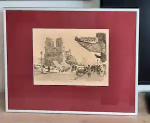Willem Knip - Notre Dame, Parijs. kopen? Bied vanaf 150!