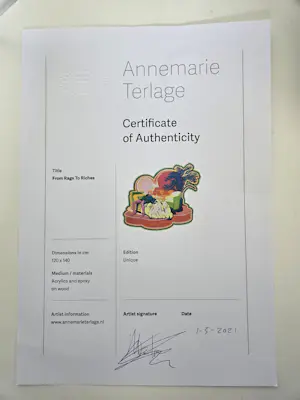 Annemarie Terlage - "Van armoede naar rijkdom" kopen? Bied vanaf 5500!