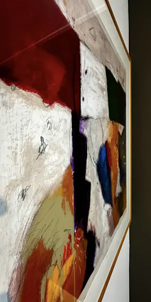 Alexander Vogels - Prachtig groot en kleurrijk werk van Alexander Vogels kopen? Bied vanaf 80!