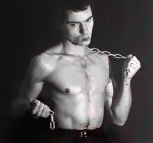 Paul Blanca - Selfportrait lips verkocht voor € 550!