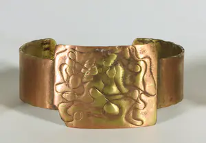 Menno Meijer - Lot van vijf armbanden van roestvrijstaal en messing kopen? Bied vanaf 50!