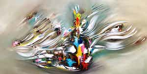 Gena - Abstract Balance verkocht voor € 250!