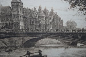 Aime Edmond Dallemagne - Parijs - ets - oplage 200 kopen? Bied vanaf 60!