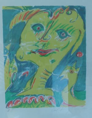 Carl-Henning Pedersen - Zonder titel kopen? Bied vanaf 135!