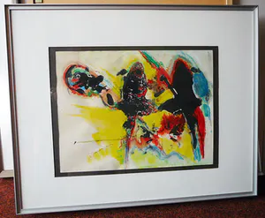 Gérard Grassère - Geen titel -gouache jaren 60- inclusief boek kopen? Bied vanaf 50!