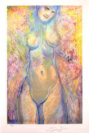 Ernst Fuchs - Sacré De Printemps - Handgesigneerd verkocht voor € 35!