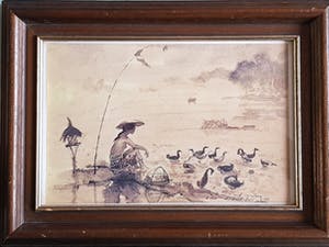 Fong Huang - "Angon Bebek" offset lithografie kopen? Bied vanaf 20!