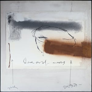 Rene van der Hoofd - Gemengde techniek op paneel, Life in Europe (Groot) kopen? Bied vanaf 1!