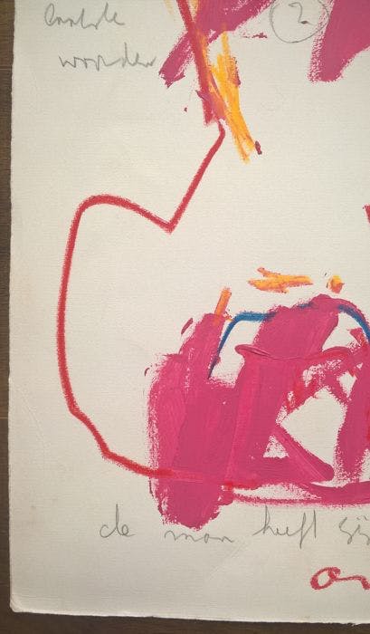 Anton Heyboer - Gemengde techniek. "2 Vrouwen torso's". kopen? Bied vanaf 150!