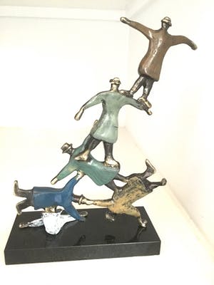 Hans Kuyper - Sculptuur “ The Sky is the Limit “ kopen? Bied vanaf 175!